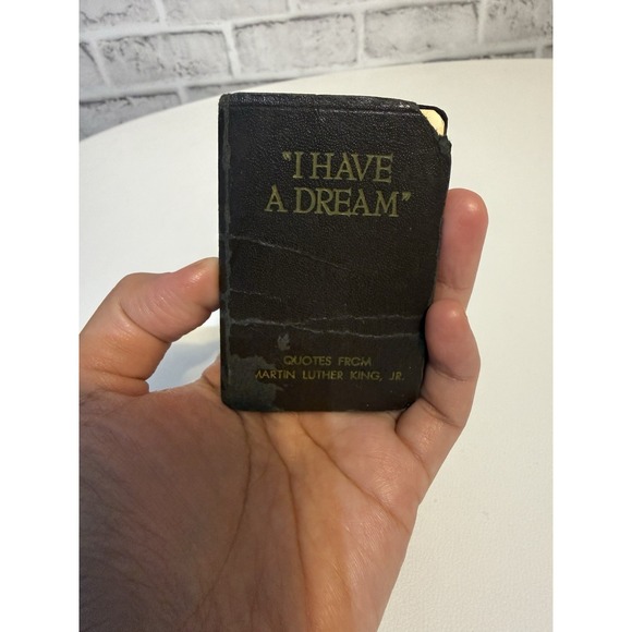 Vintage MLK Jr I Have a Dream Speech Book Small Civil Rights Memorabilia Rare